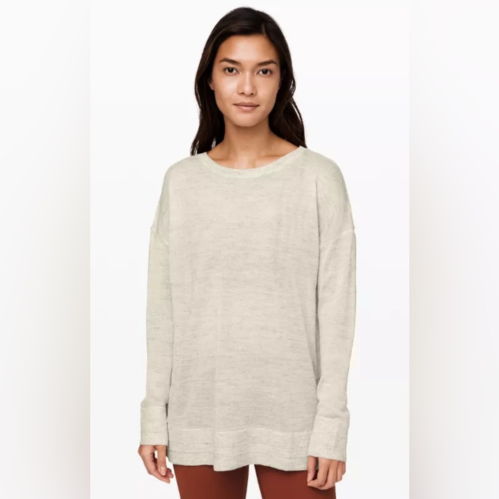 Lululemon Well Being Sweater Crochet / Knit